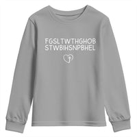For God So Loved The World John 3 16 Christian Acronym Youth Sweatshirt Subtle Faith Inspirational Believer Gift