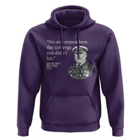 Funny Vintage Ship Captain Saying Hoodie No One Remembers the Icebergs You Did Not Hit Dark Humor