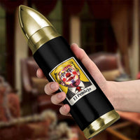 El Pendejo Clown Portrait Satire Bullet Tumbler Bold Political Humor Vintage Caricature