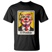 El Pendejo Clown Portrait Satire T Shirt Bold Political Humor Vintage Caricature