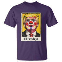 El Pendejo Clown Portrait Satire T Shirt Bold Political Humor Vintage Caricature