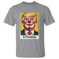 El Pendejo Clown Portrait Satire T Shirt Bold Political Humor Vintage Caricature