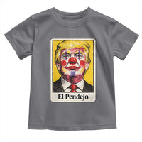 El Pendejo Clown Portrait Satire Toddler T Shirt Bold Political Humor Vintage Caricature