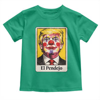 El Pendejo Clown Portrait Satire Toddler T Shirt Bold Political Humor Vintage Caricature