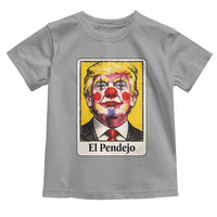 El Pendejo Clown Portrait Satire Toddler T Shirt Bold Political Humor Vintage Caricature