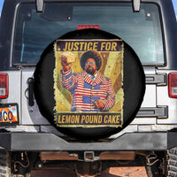 Justice for Lemon Pound Cake Vintage Retro Spare Tire Cover Funny Viral Hip Hop Meme Parody Internet Culture Fans