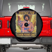 Justice for Lemon Pound Cake Vintage Retro Spare Tire Cover Funny Viral Hip Hop Meme Parody Internet Culture Fans