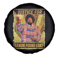 Justice for Lemon Pound Cake Vintage Retro Spare Tire Cover Funny Viral Hip Hop Meme Parody Internet Culture Fans