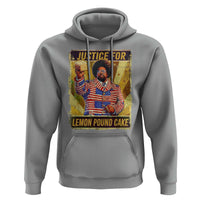 Justice for Lemon Pound Cake Vintage Retro Hoodie Funny Viral Hip Hop Meme Parody Internet Culture Fans