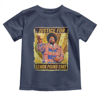 Justice for Lemon Pound Cake Vintage Retro Toddler T Shirt Funny Viral Hip Hop Meme Parody Internet Culture Fans