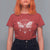 Moth T Shirt For Women Geometric Moon Phases Moth Death's Head Hawkmoth Occult Nature Mandala Mystic Night Peaceful Meditation Shirt for Women, Moth T-shirt, Spirituality Shirt - Wonder Print Shop