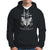 Moth Hoodie Live Fast Die Loud and Leave A Beautiful Exoskeleton Celestial Moth Vintage Black and White Spiritual Shirt for Women, Moth T-shirt, Spirituality Shirt - Wonder Print Shop
