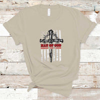 Blessed Dad T Shirt Man Of God Husband Dad Legend Christian Religious Father's Day - Wonder Print Shop