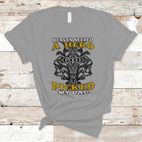Dad Memorial T Shirt Heaven Needed A Hero God Picked My Dad - Wonder Print Shop