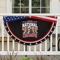 1776 National Champs Founding Fathers Graphic Patriotic Fan Flag Funny George Washington and Presidents Sunglasses Sports Style
