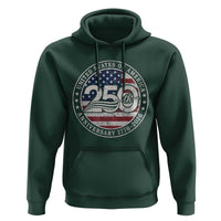 United States of America 250th Anniversary Vintage Seal Hoodie Distressed American Flag 1776 to 2026 Semiquincentennial Patriotic