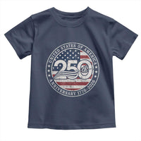 United States of America 250th Anniversary Vintage Seal Toddler T Shirt Distressed American Flag 1776 to 2026 Semiquincentennial Patriotic
