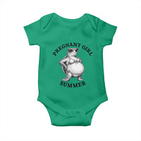 Funny Pregnant Girl Summer Turtle Baby Onesie Cute Stipple Maternity Bikini Sea Turtle Beach