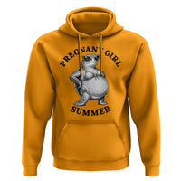 Funny Pregnant Girl Summer Turtle Hoodie Cute Stipple Maternity Bikini Sea Turtle Beach