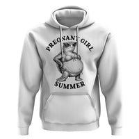Funny Pregnant Girl Summer Turtle Hoodie Cute Stipple Maternity Bikini Sea Turtle Beach