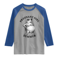 Funny Pregnant Girl Summer Turtle Raglan Shirt Cute Stipple Maternity Bikini Sea Turtle Beach