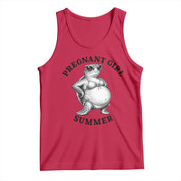 Funny Pregnant Girl Summer Turtle Tank Top Cute Stipple Maternity Bikini Sea Turtle Beach