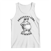 Funny Pregnant Girl Summer Turtle Tank Top Cute Stipple Maternity Bikini Sea Turtle Beach