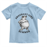 Funny Pregnant Girl Summer Turtle Toddler T Shirt Cute Stipple Maternity Bikini Sea Turtle Beach