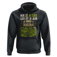 Make Algae Great Again Lincoln Memorial Reflecting Pool Graphic Hoodie Funny Washington DC Viral Swamp Meme