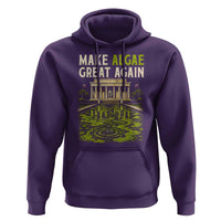 Make Algae Great Again Lincoln Memorial Reflecting Pool Graphic Hoodie Funny Washington DC Viral Swamp Meme