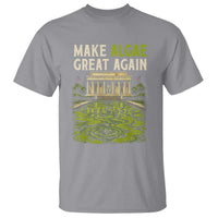 Make Algae Great Again Lincoln Memorial Reflecting Pool Graphic T Shirt Funny Washington DC Viral Swamp Meme