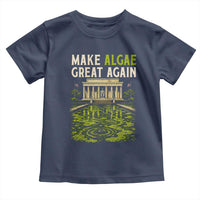 Make Algae Great Again Lincoln Memorial Reflecting Pool Graphic Toddler T Shirt Funny Washington DC Viral Swamp Meme