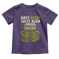 Make Algae Great Again Lincoln Memorial Reflecting Pool Graphic Toddler T Shirt Funny Washington DC Viral Swamp Meme