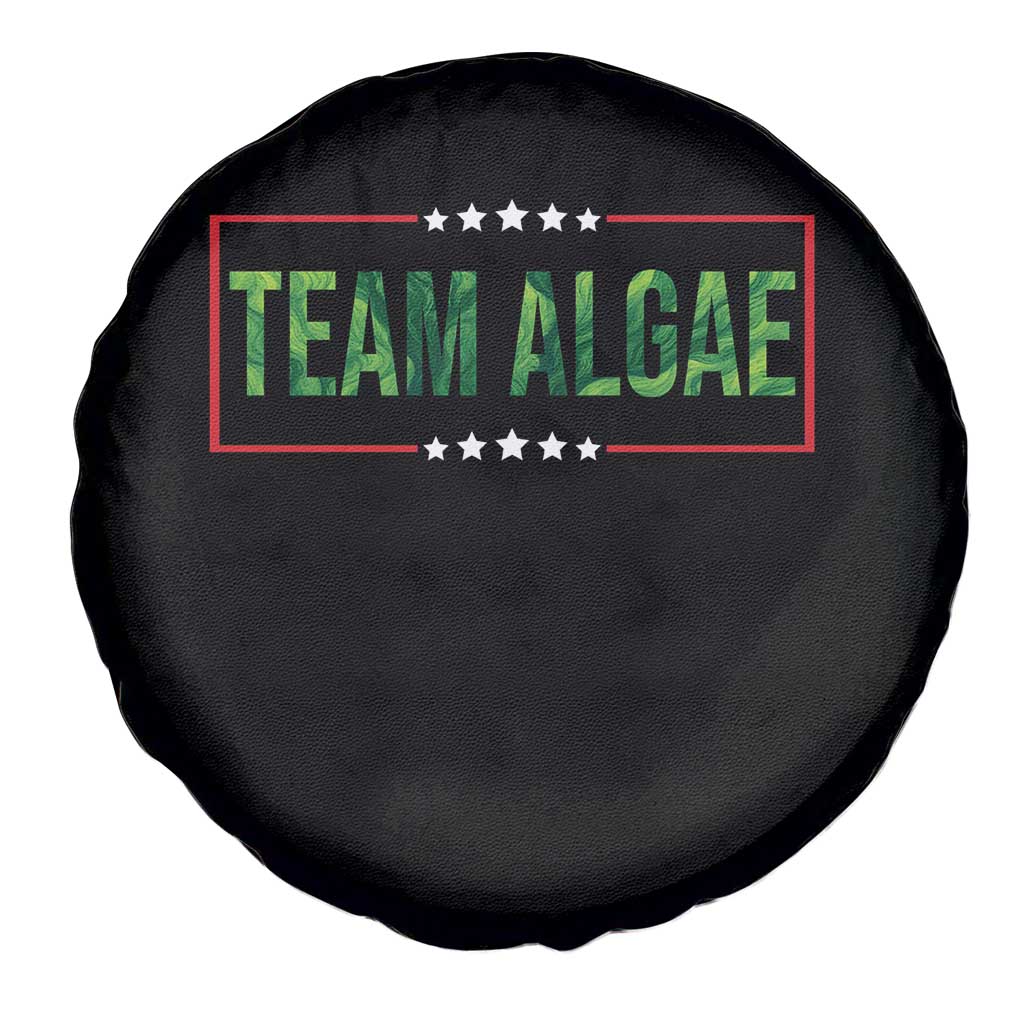 Team Algae Satire Spare Tire Cover Funny Lincoln Memorial Reflecting Pool Meme Parody