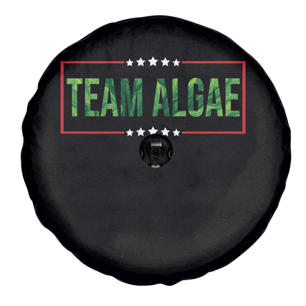 Team Algae Satire Spare Tire Cover Funny Lincoln Memorial Reflecting Pool Meme Parody