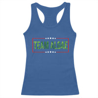 Team Algae Satire Racerback Tank Top Funny Lincoln Memorial Reflecting Pool Meme Parody