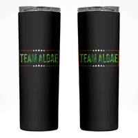 Team Algae Satire Skinny Tumbler Funny Lincoln Memorial Reflecting Pool Meme Parody