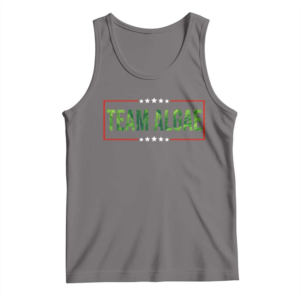 Team Algae Satire Tank Top Funny Lincoln Memorial Reflecting Pool Meme Parody