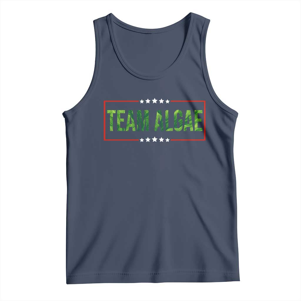 Team Algae Satire Tank Top Funny Lincoln Memorial Reflecting Pool Meme Parody