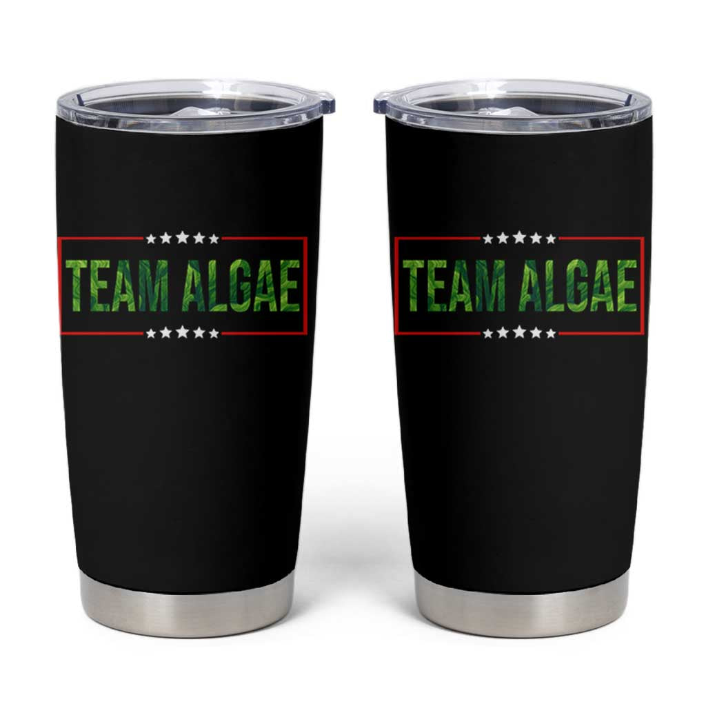 Team Algae Satire Tumbler Cup Funny Lincoln Memorial Reflecting Pool Meme Parody
