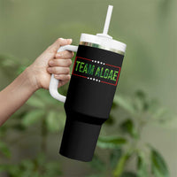 Team Algae Satire Tumbler With Handle Funny Lincoln Memorial Reflecting Pool Meme Parody