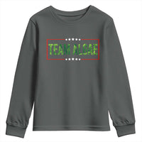 Team Algae Satire Youth Sweatshirt Funny Lincoln Memorial Reflecting Pool Meme Parody