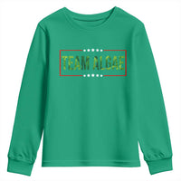 Team Algae Satire Youth Sweatshirt Funny Lincoln Memorial Reflecting Pool Meme Parody