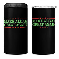 Make Algae Great Again Retro 4 in 1 Can Cooler Tumbler Funny Lincoln Memorial Reflecting Pool Parody Meme