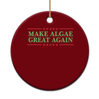 Make Algae Great Again Retro Ceramic Ornament Funny Lincoln Memorial Reflecting Pool Parody Meme