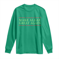 Make Algae Great Again Retro Long Sleeve Shirt Funny Lincoln Memorial Reflecting Pool Parody Meme