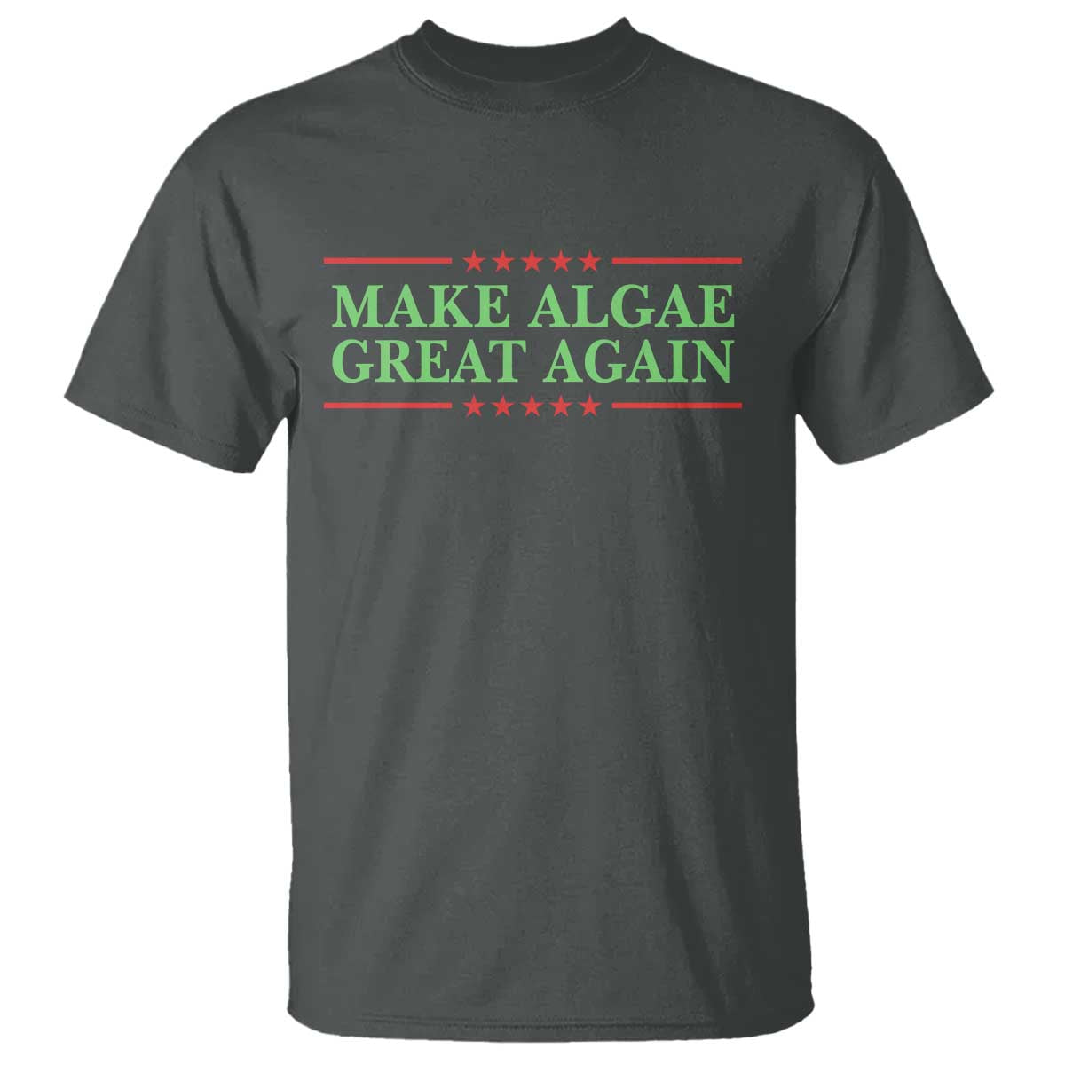 Make Algae Great Again Retro T Shirt Funny Lincoln Memorial Reflecting Pool Parody Meme