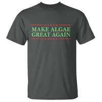 Make Algae Great Again Retro T Shirt Funny Lincoln Memorial Reflecting Pool Parody Meme