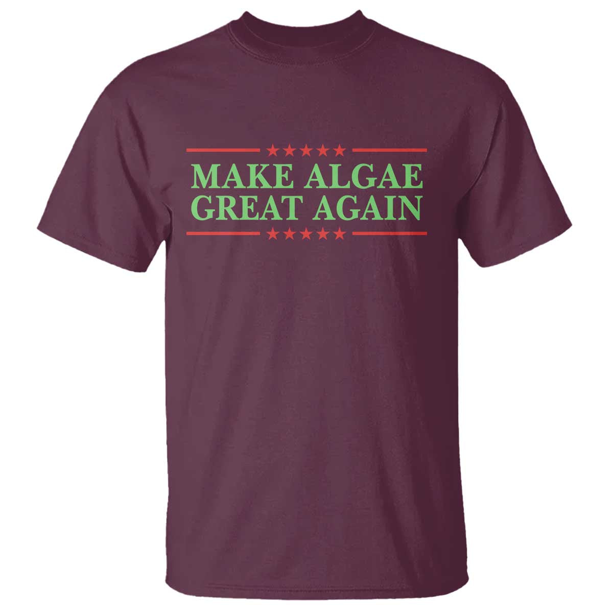 Make Algae Great Again Retro T Shirt Funny Lincoln Memorial Reflecting Pool Parody Meme