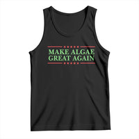 Make Algae Great Again Retro Tank Top Funny Lincoln Memorial Reflecting Pool Parody Meme